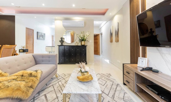 Santo Domingo Apartment | Upscale 3 Br Apartment For Family Or Friends Stay