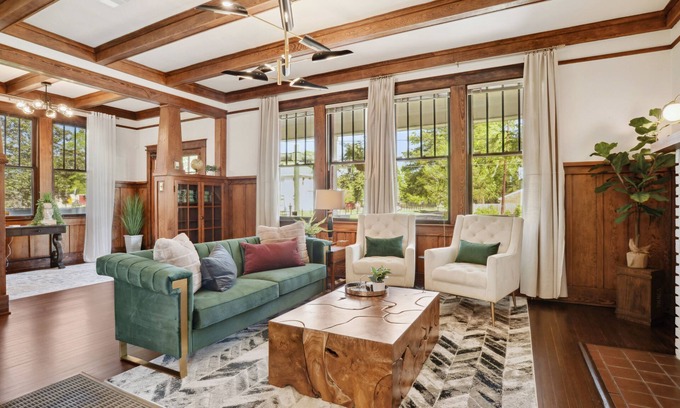 Roseland Terrace Historic District House | Elegant Garden District Retreat Near LSU and Downtown