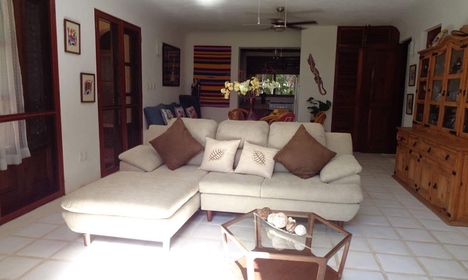 Playacar Fase I Apartment | Premier Location Steps from the Beach with Ocean Views
