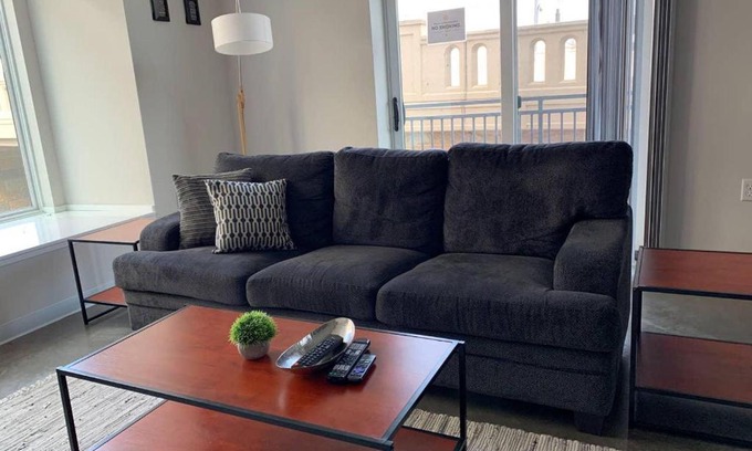 Milwaukee Apartment | Elegant Riverfront 2BR Apartment with Wheelchair Access