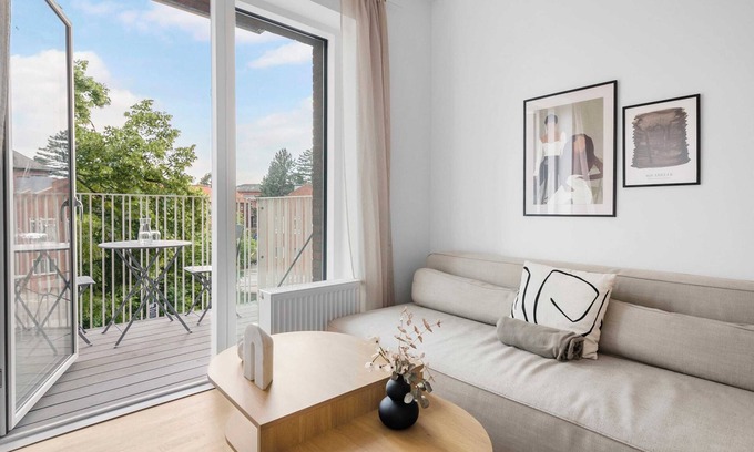 Aarhus C Apartment | Tranquil Urban Retreat with Family-Friendly Amenities