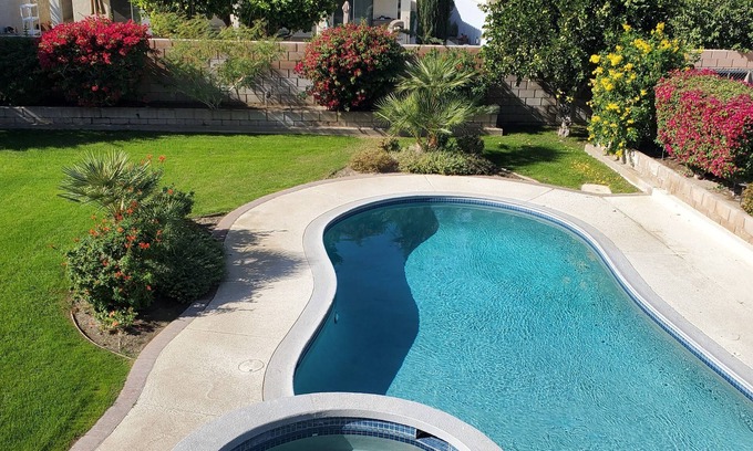 Cathedral City House | Top-Rated Urban Retreat with Ocean View & Spa Amenities