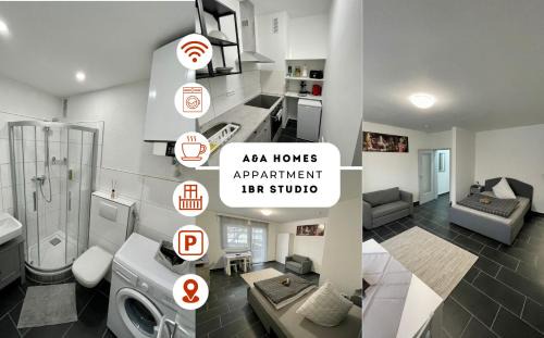 Karlsruhe City Centre Apartment | Stylish City Apartment - E.C.E-Center with Smart TV