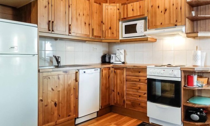 Inari House | Relax at Urupään Maja by Interhome with Spa & Lake View