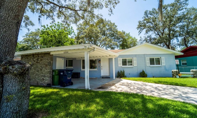 University House | USF Hideaway: Pet-Friendly Home with Fenced Backyard