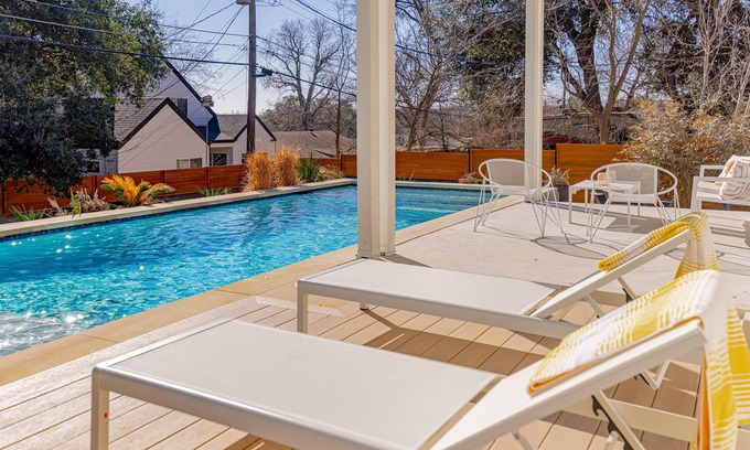 Parker Lane House | Elegant Retreat with Private Pool & Hot Tub, Rated 10/10