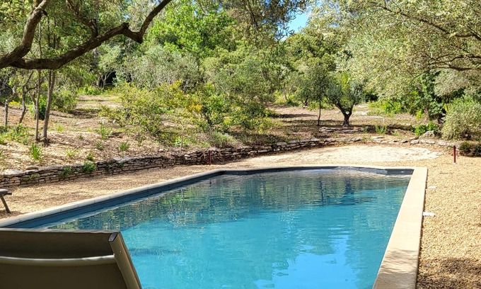 Uzes Cottage | Uzès: Town and Country! Newly renovated house with large pool and grounds!