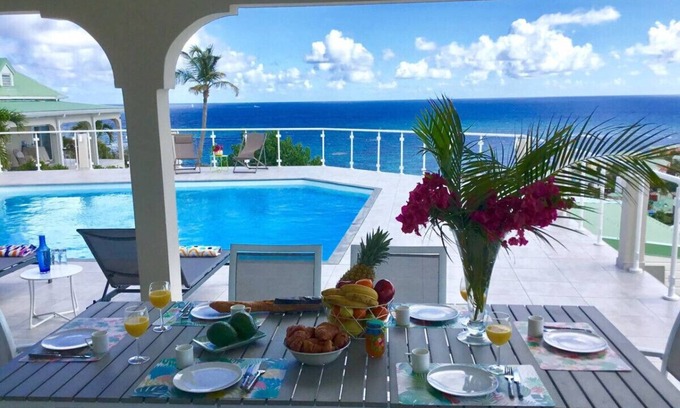 Oyster Pond House | Guest Rated 10/10: V1 Panorama de Rêve at Oyster Pond