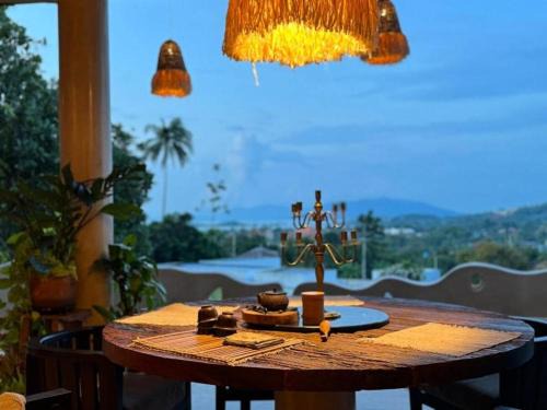 Plai Laem House | V222 Zen Sea View Villa Pool, Hot Tub & Chess
