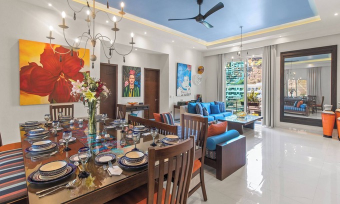 Emiliano Zapata Condo | V399 PH4 - Top-Rated 2 BDRM Retreat in Zona Romantica