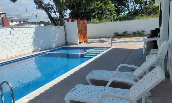 Tonsupa House | Exclusive Family Retreat Near Beach with Pool and Spa