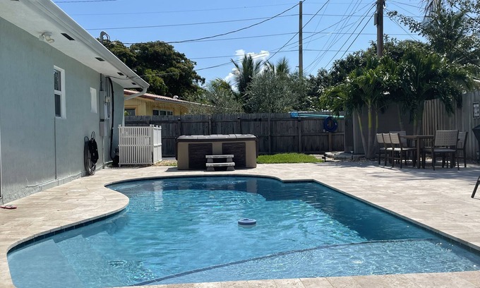 Pompano Beach House | Relaxing Getaway with Private Pool & Spa Near the Beach