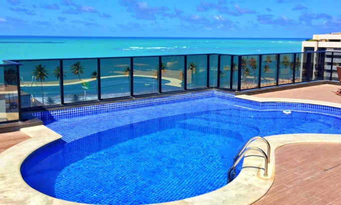 Jatiuca Apartment | Bright Retreat at Vacanze - Port Ville III with Ocean Views