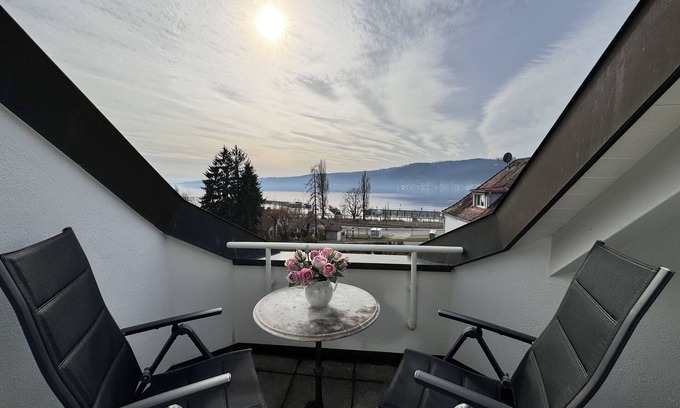 Ludwigshafen Apartment | Idyllic Vacation Apartment CasaVia with Pool & Lake Views