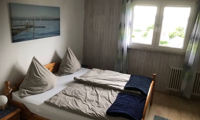 Unteruhldingen Apartment | Cozy Reichenau Apartment with Breakfast & Kitchen Access