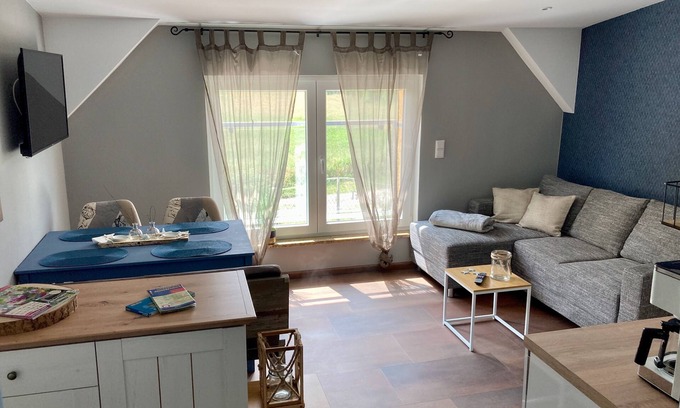 Friedrichswalde Apartment | Perfect Retreat: Oceanfront Apartment "See" with Terrace
