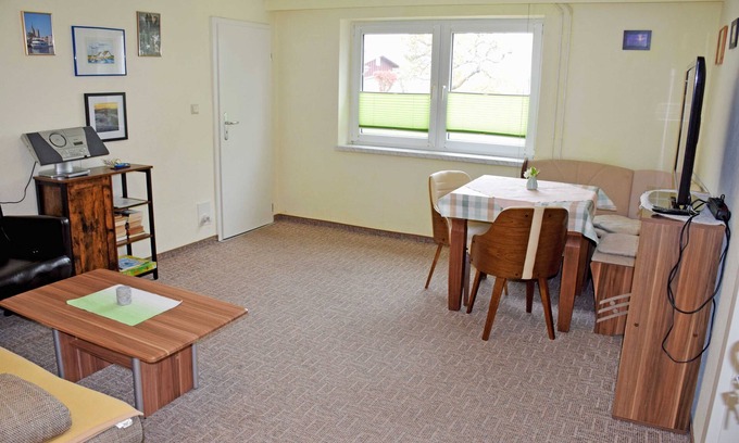Hiddensee Apartment | Oceanfront Retreat: Luv Holiday Apartments with Terrace