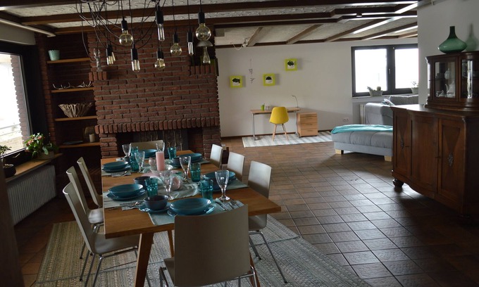 Grossbettlingen Apartment | Family-Friendly Apartment for 9 with Great Amenities