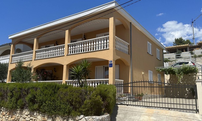 Seget Vranjica Apartment | Tranquil Apartment SUNSHINE with Sea View & Family Amenities