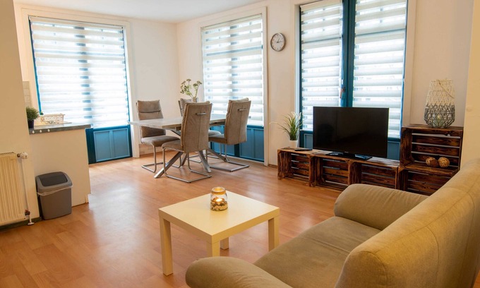 Lubmin Apartment | Cozy Oceanfront Apartment at Ferienanlage Zum Knirk