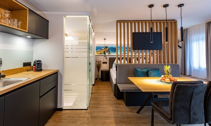 Unterach am Attersee Apartment | Oceanfront Studio Apartment at Seegut Kübler Retreat