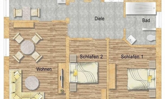 Lierschied Apartment | Ideal Apartment for 6 in Lierschied – Guest Rated 10/10!