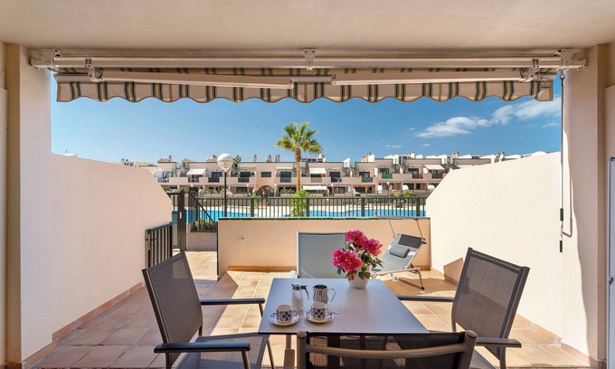 Arona Apartment | Exceptional Oceanfront Apartment with Pool and Private Terrace