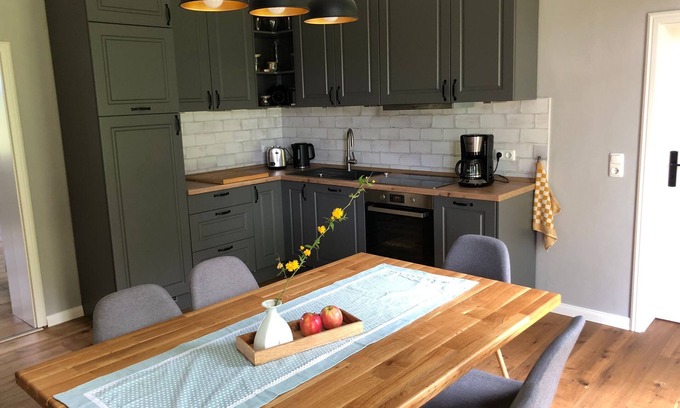 Gramzow Apartment | Relaxing Family Retreat at Rathsburgsee with Pool & Views