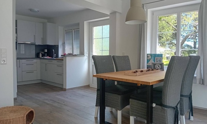 Nebel Apartment | Family-Friendly Vacation Apartment Biike with Kitchen Access