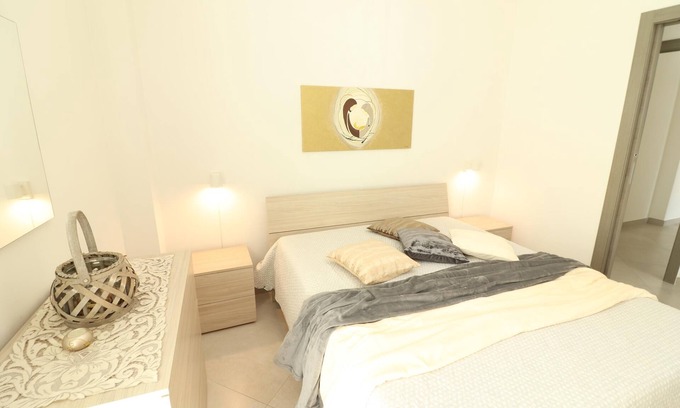 Otranto Apartment | Cozy Casa Greta: Oceanfront Apartment with Balcony & Spa