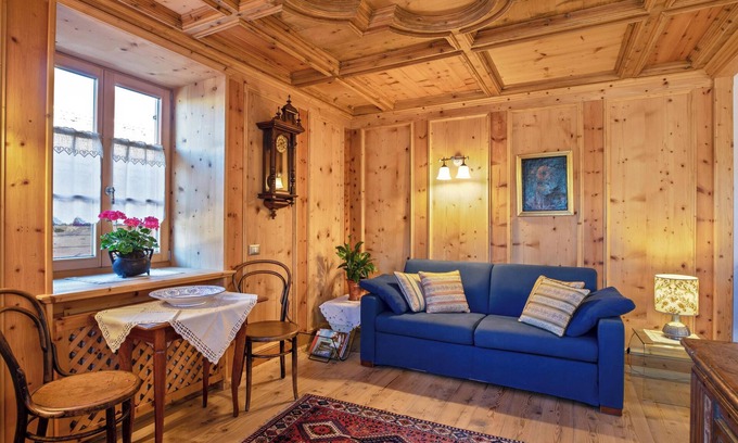 Tesero Apartment | Elegant Casa Stella Apartment with Balcony & Mountain Views