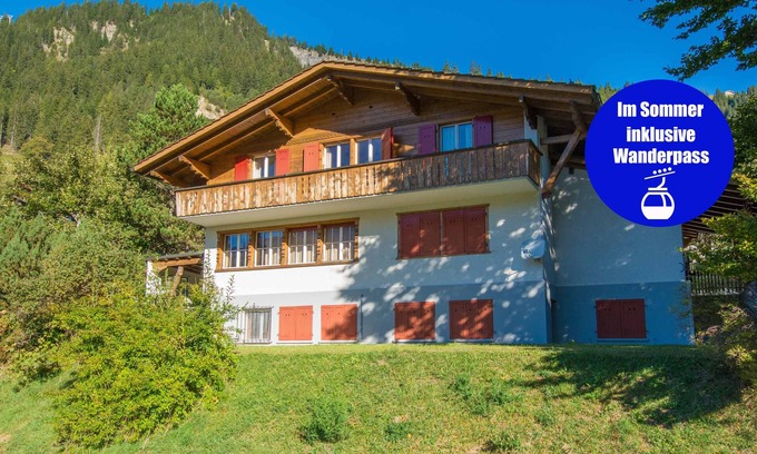 Adelboden Apartment | Scenic Vacation Apartment Near Center with Mountain Views