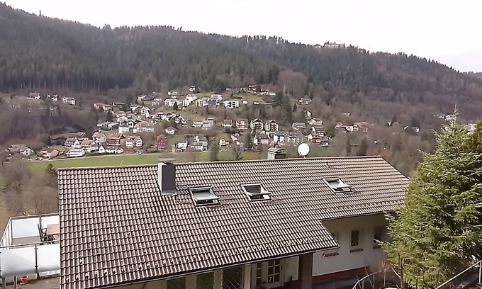 Bad Wildbad Apartment | Relaxing Two-Bedroom Apartment with Large Balcony Retreat