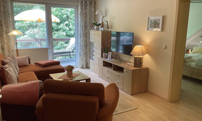 Schwarzburg Apartment | Cozy Vacation Apartment Zum Trippstein for 4 Guests