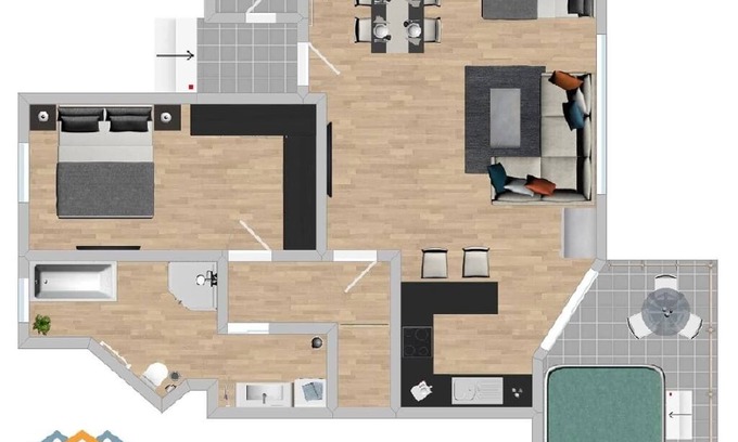 Wackersdorf Apartment | Modern Vacation Apartment Stefan with Family-Friendly Amenities