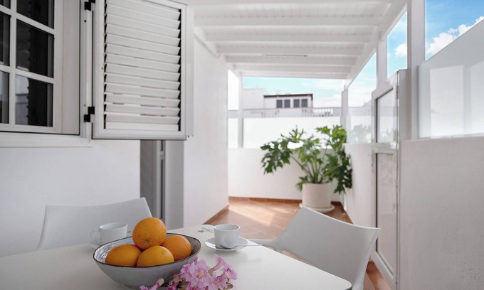 Playa Honda Apartment | Guest Rated 10/10: Casa Albazul with Oceanfront Terrace