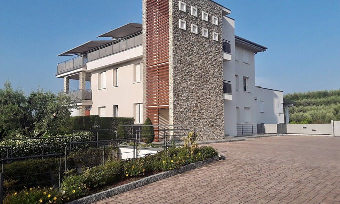 Manerba del Garda Apartment | Charming Manerba del Garda Apartment with Pool & Ocean Views