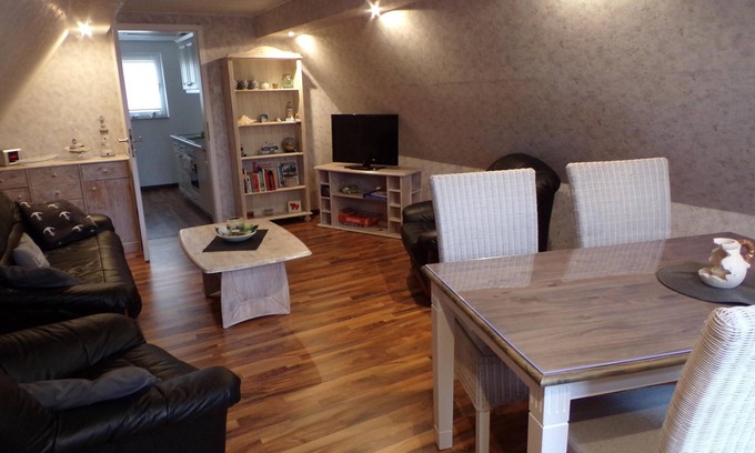 Norden Apartment | Cozy Kruse OG Apartment: Family-Friendly with Kitchen Access