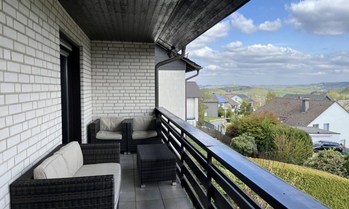 Herscheid Apartment | Spacious Vacation Apartment Lavendel with Family-Friendly Amenities