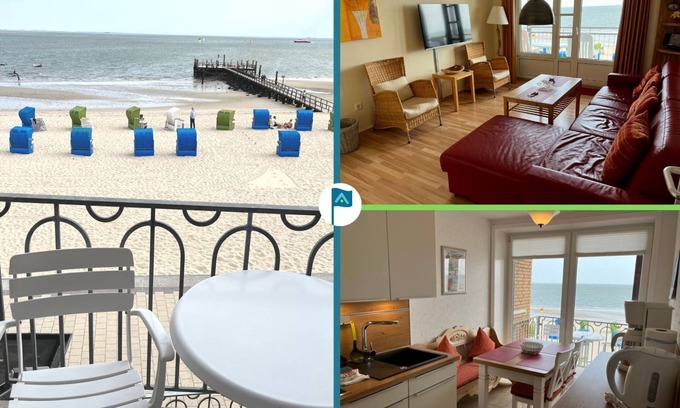 Wyk auf Foehr Apartment | Ocean View Apartment in Nordland: Rated 10/10 for Comfort