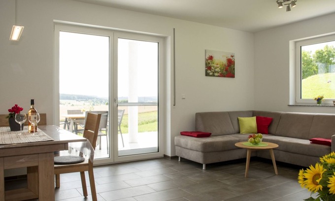 Laichingen Apartment | Relax in Mohnblume Apartment with Spa & Child-Friendly Amenities
