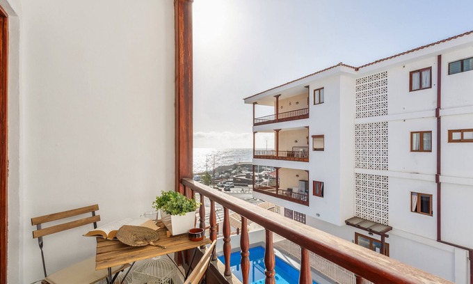 Candelaria Apartment | Vacation Apartment 'Martimar Candelaria' with Sea View, Shared Pool and Wi-Fi