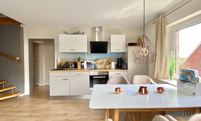 Langeoog Apartment | Perfect Retreat for 2-4 at Marlon in Wilken's Hus