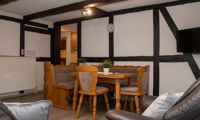 Meschede Apartment | Spacious Vacation Apartment Sattelkammer with Spa & Kitchen