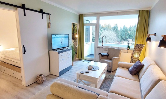 Goslar Apartment | Relaxing Getaway at Bocksberg in Hahnenklee with Pool