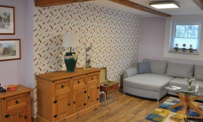 Westerhausen House | Relaxing Ocean View Cottage Am Mühlenberg for Families