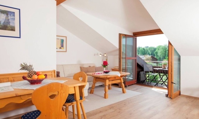 Breitbrunn a. Chiemsee Apartment | Vacation apartment Hedi, 55 sqm for 2-4 persons in the attic