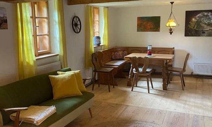 Pleckensteiner Wald Apartment | Vacation home (170sqm) with fireplace for up to 16 people
