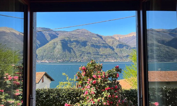 Lezzeno House | Serene House on the Lake: Pet Friendly with Ocean Views