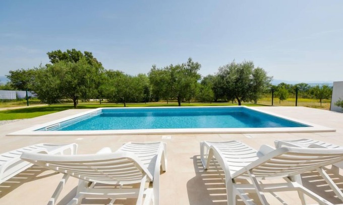 Podgradina House | Relax at Elena by Interhome: Oceanfront with Pool Access
